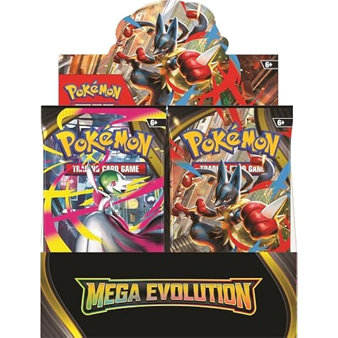 rayihni POKEMON TCG: MEGA EVOLUTION ENHANCED BOOSTER DISPLAY BOX - 36 PACKS & BOX TOPPER - Image 2